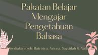 Belajar Bahasa Melayu Dan Artinya